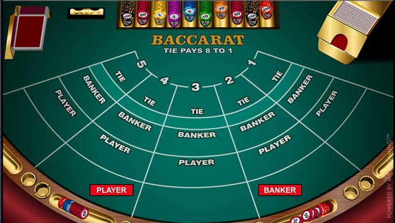 Luật chơi Baccarat khá đơn giản